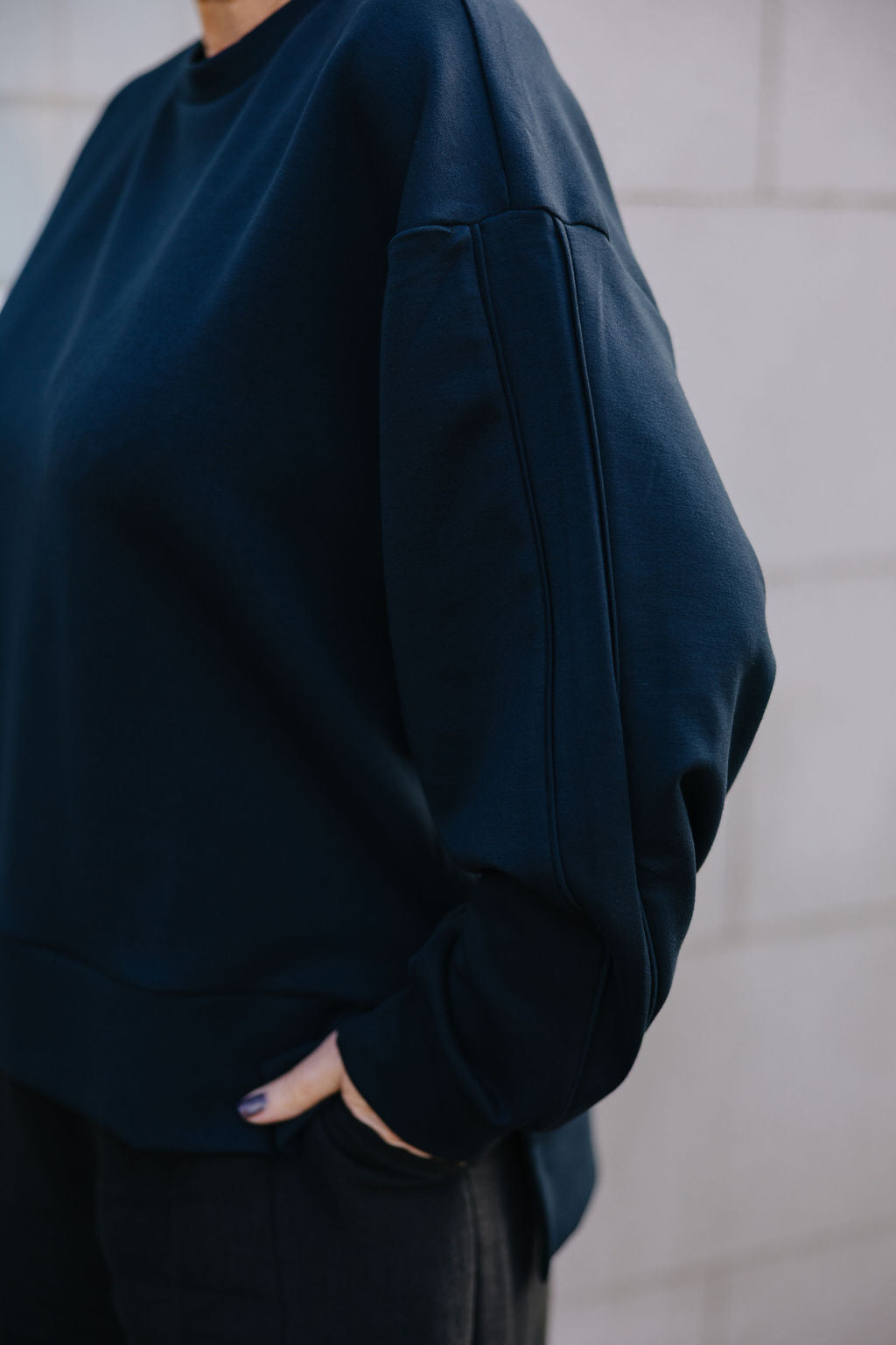 Cup Of Joe Elina Sweater - Navy