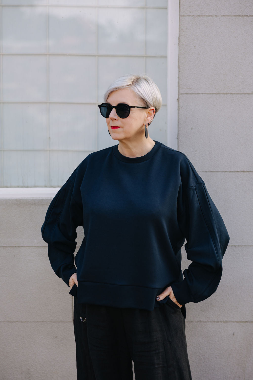 Cup Of Joe Elina Sweater - Navy