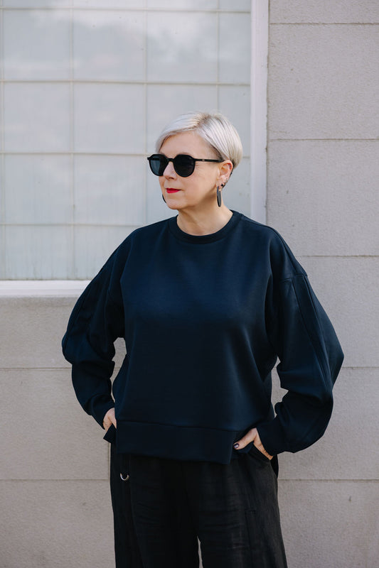 Cup Of Joe Elina Sweater - Navy