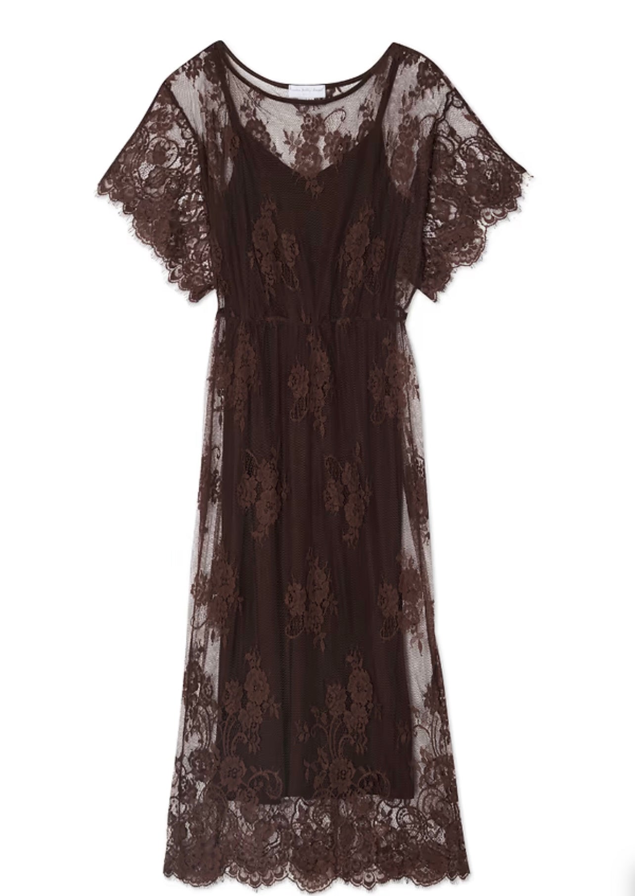 Tilly Dress - Chocolate Lace