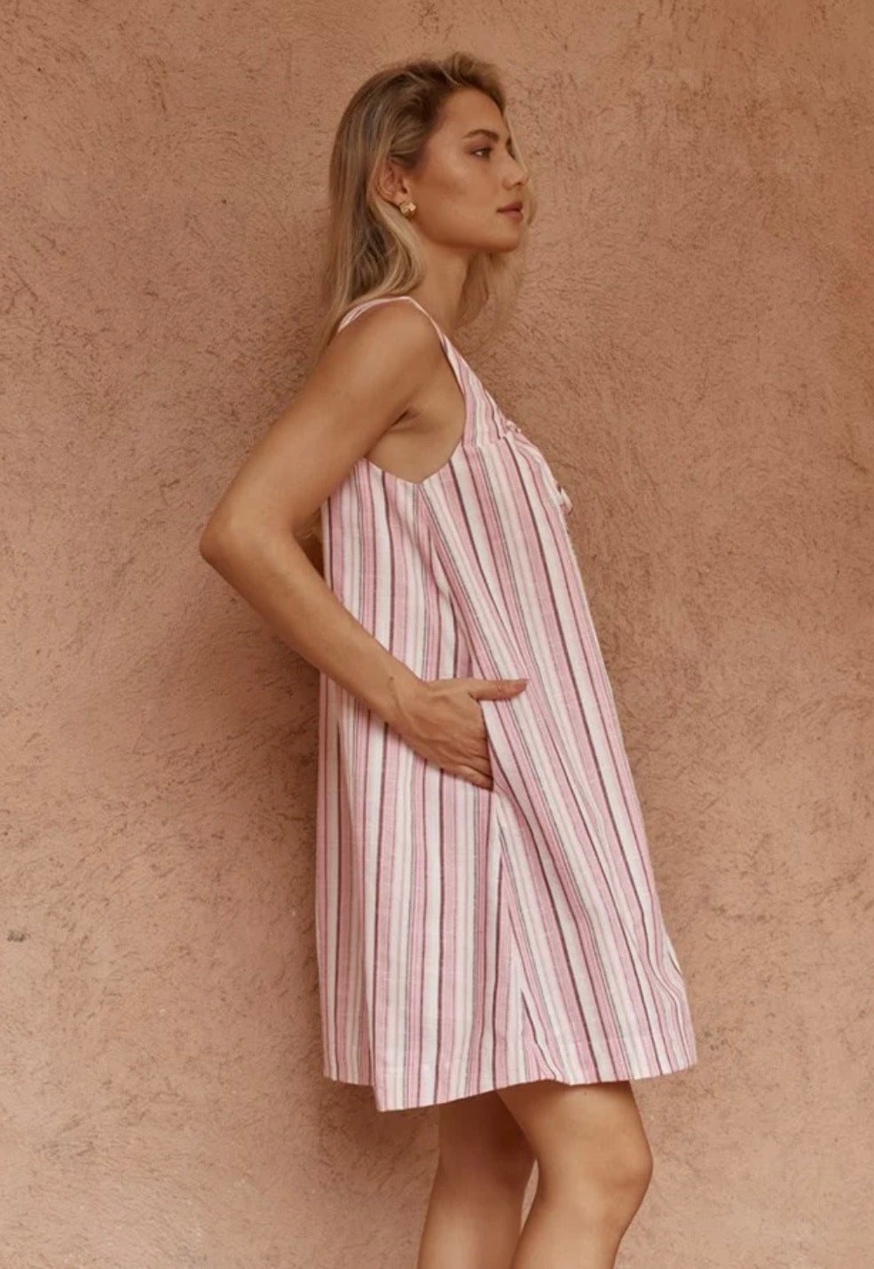 Nikolai Mini Stripe Dress