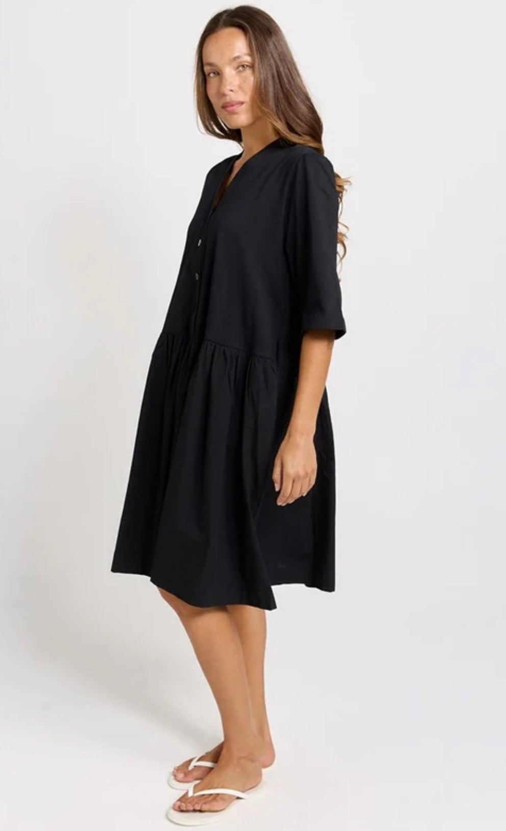 Jax Midi Dress - Black