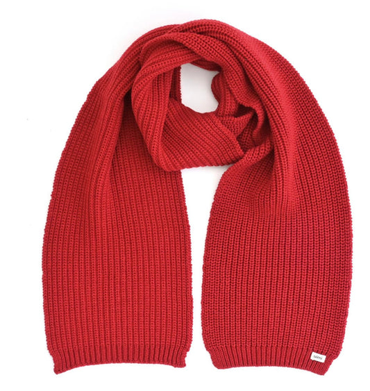 Ernest Merino Wool Scarf - Poppy