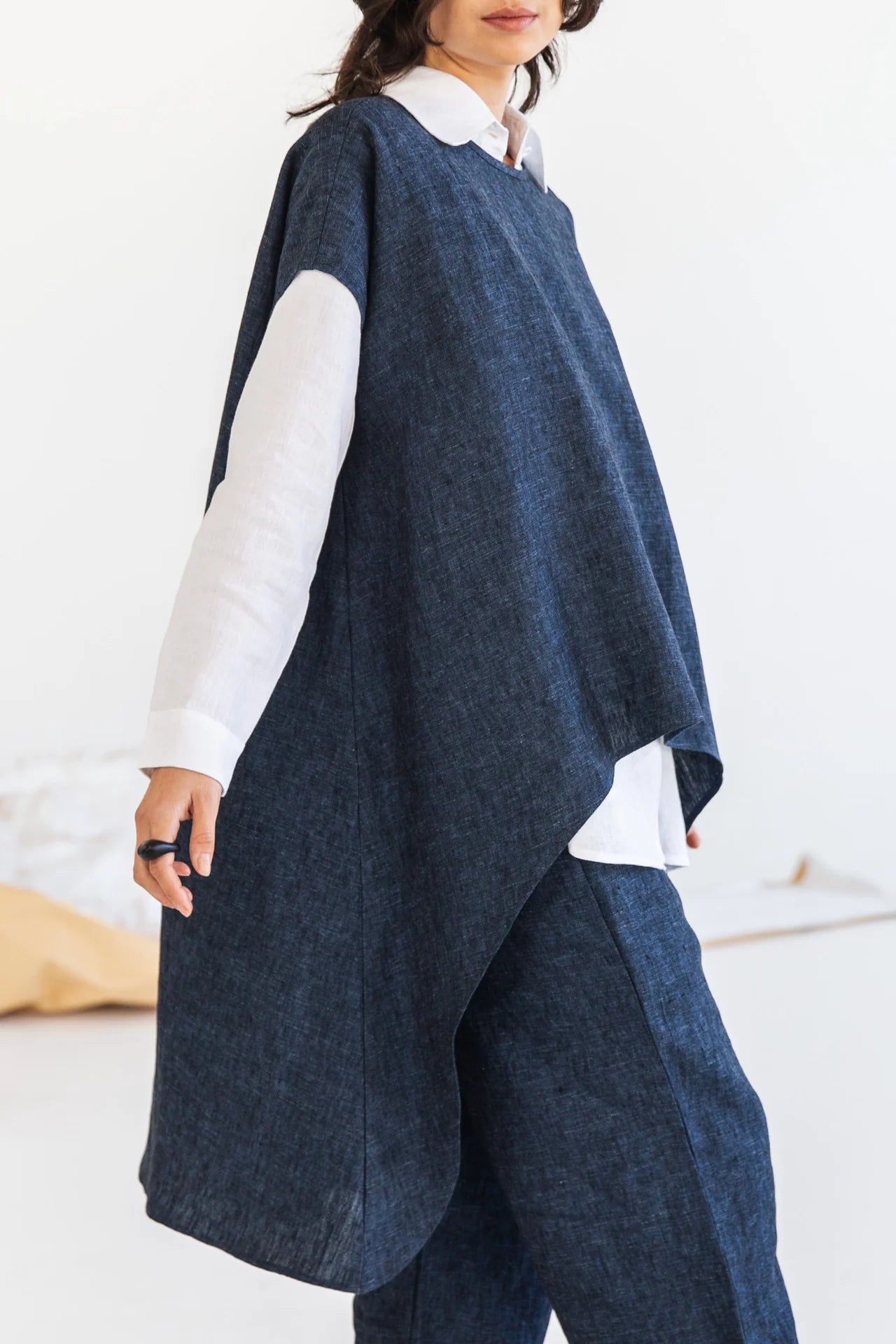 Aurora Top - Navy