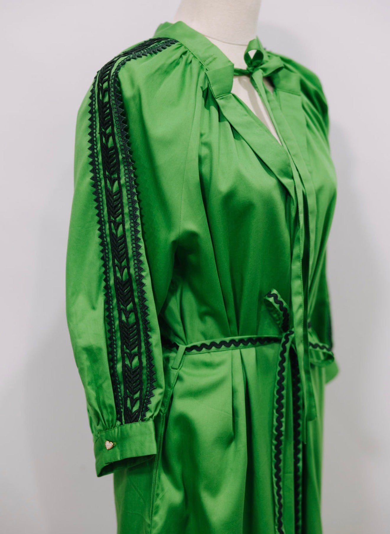 Emily Love Lock Elina Dress - Retro Green