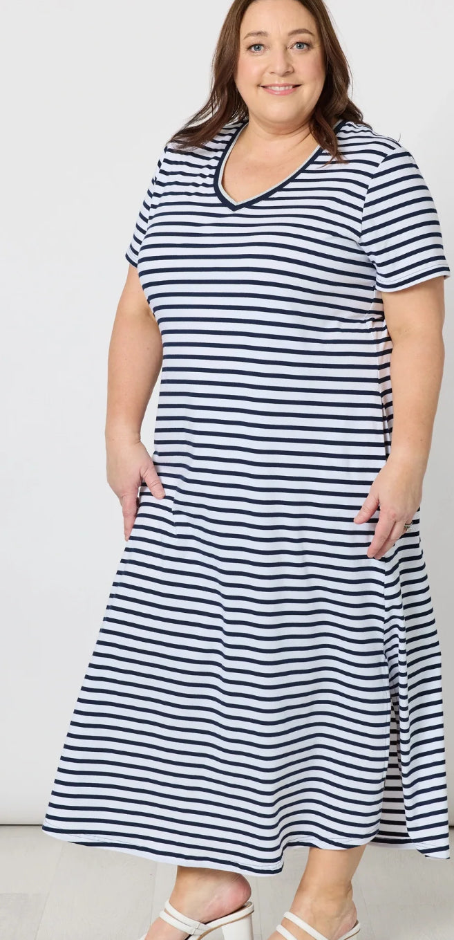 Gemma Stripe Dress