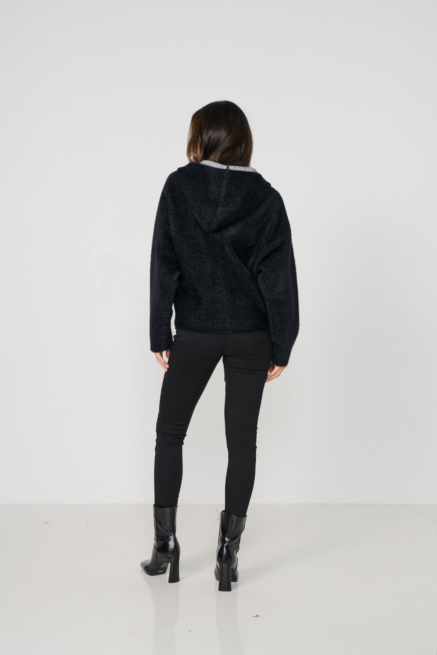 Batwing Hoodie- Black