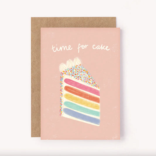 Time For Cake - Greeting Card