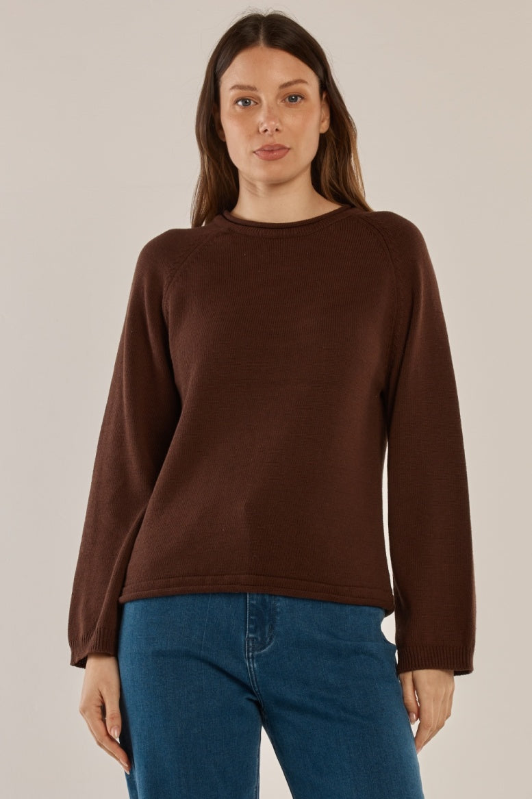 Carrie Sweater - Espresso