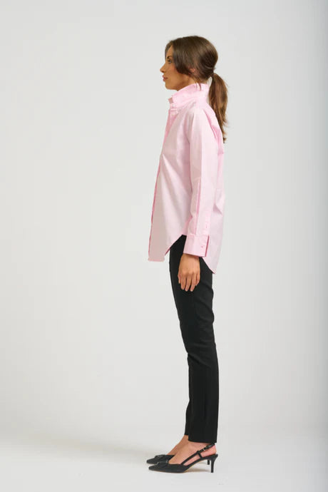 Classic Cotton Shirt - Pale Pink