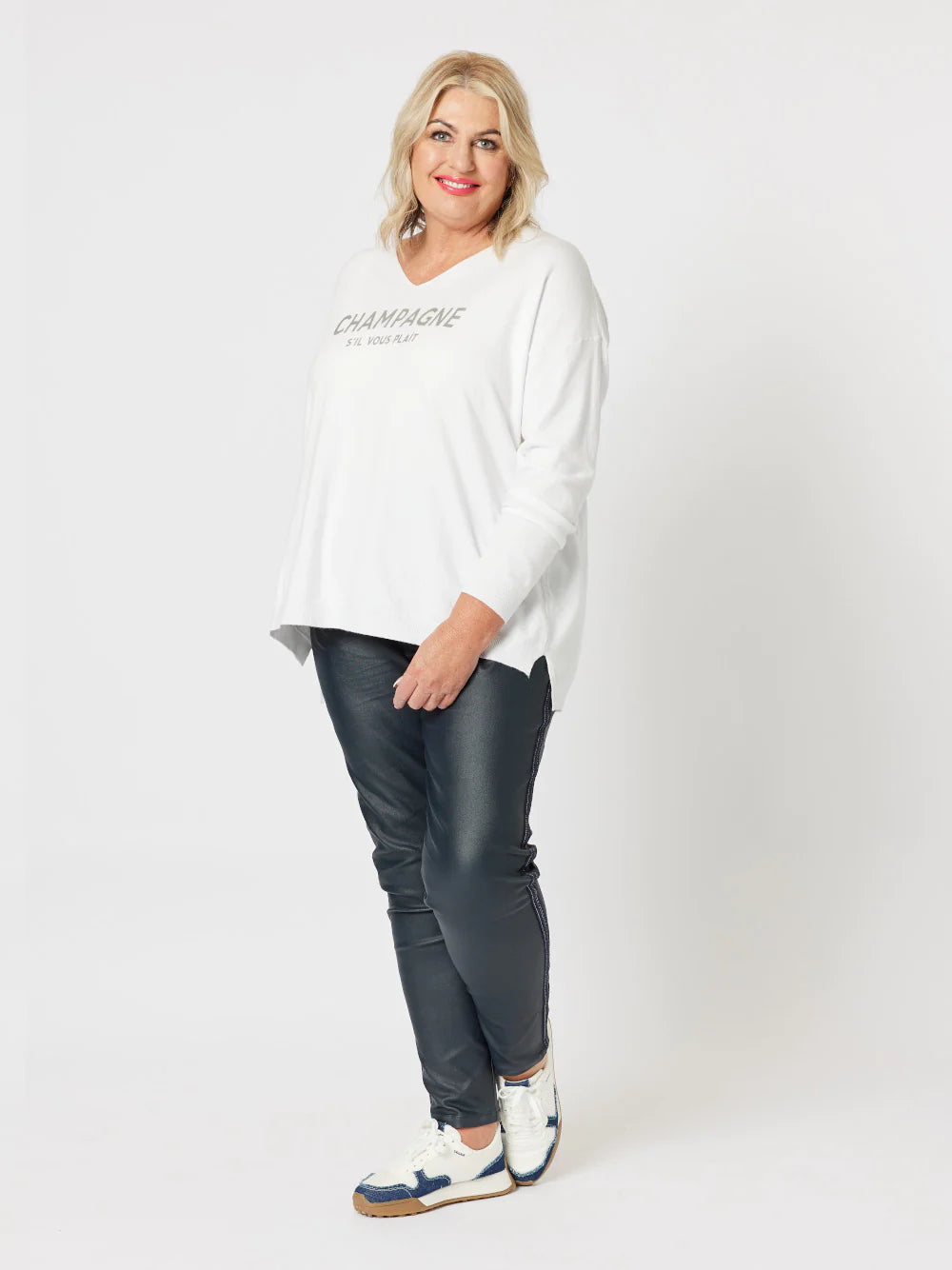 Wetlook Pant - Indigo