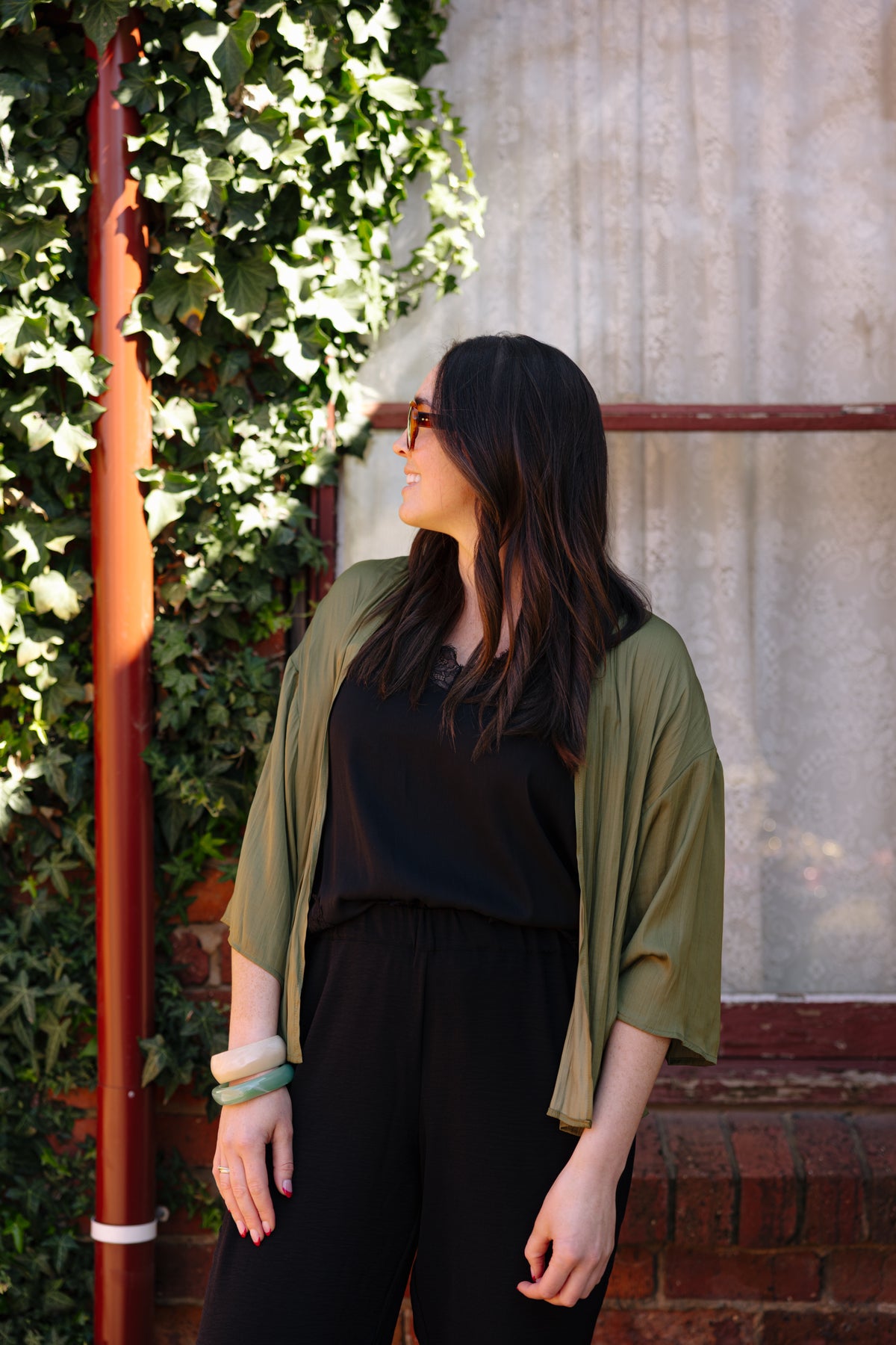 Paz Torras - Khaki Chaqueta Blazer