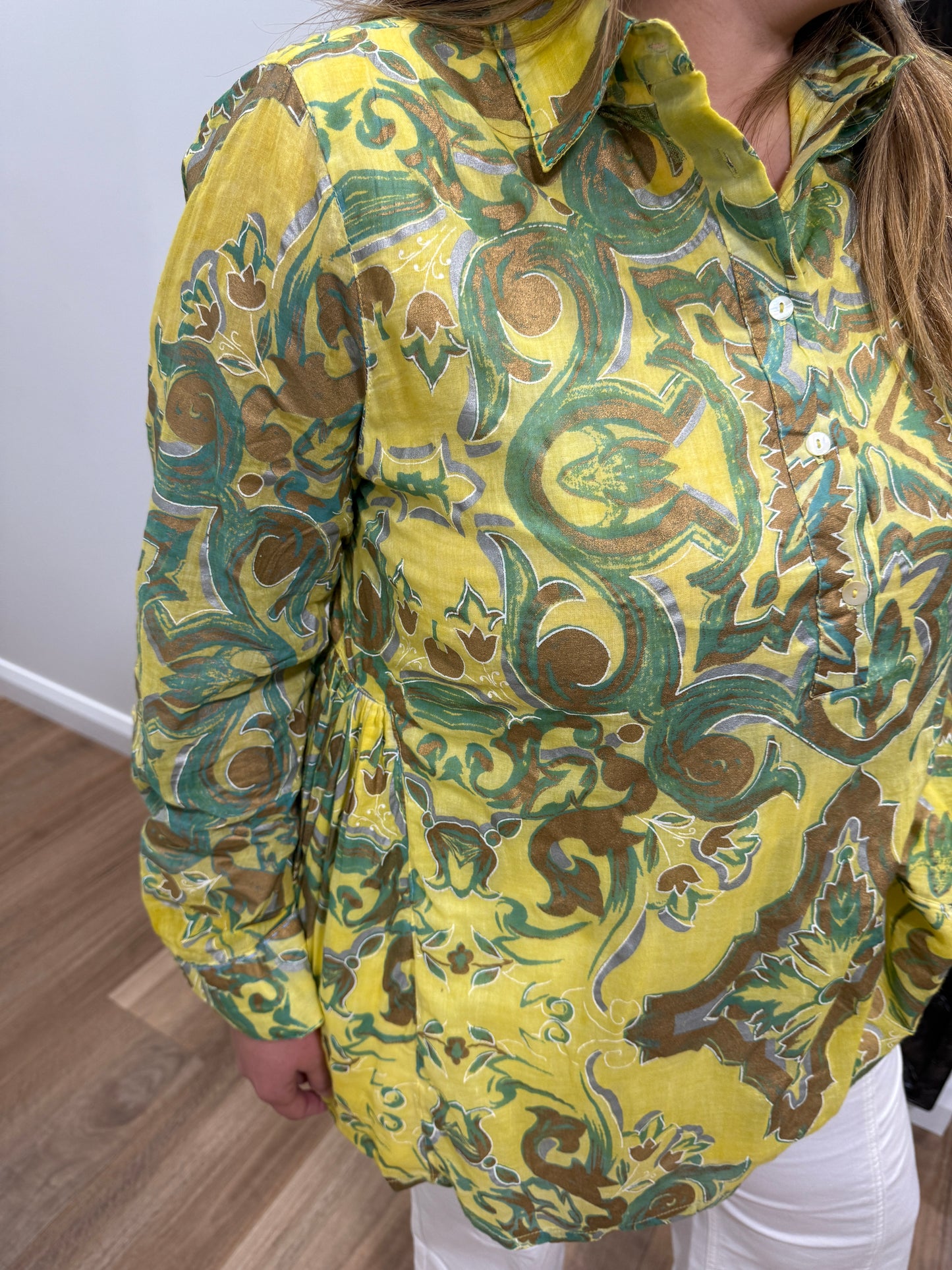 Printed Swing Blouse