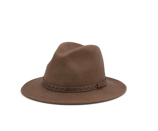 Johnny Crushable Water Repellent Wool Felt Safari - Bark