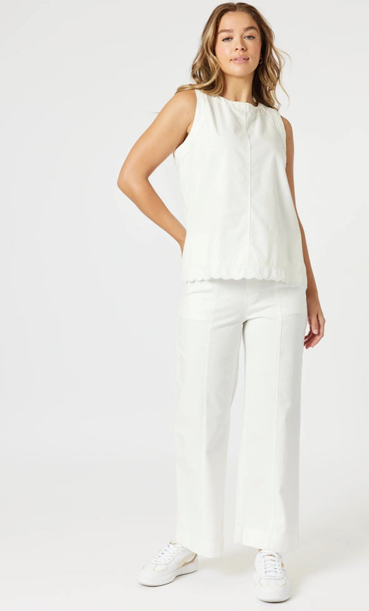 Charli Denim Jean- Ivory