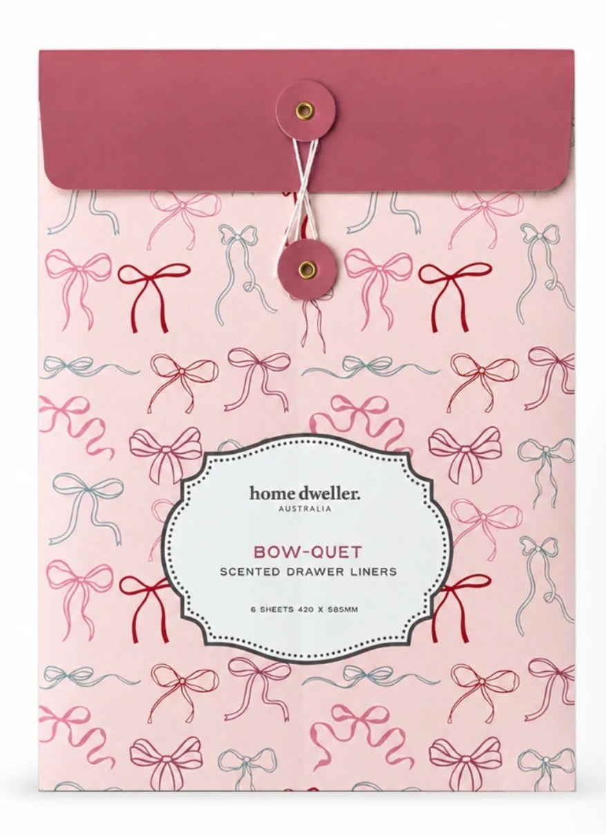 Scented Drawer Liner - Bow-quet