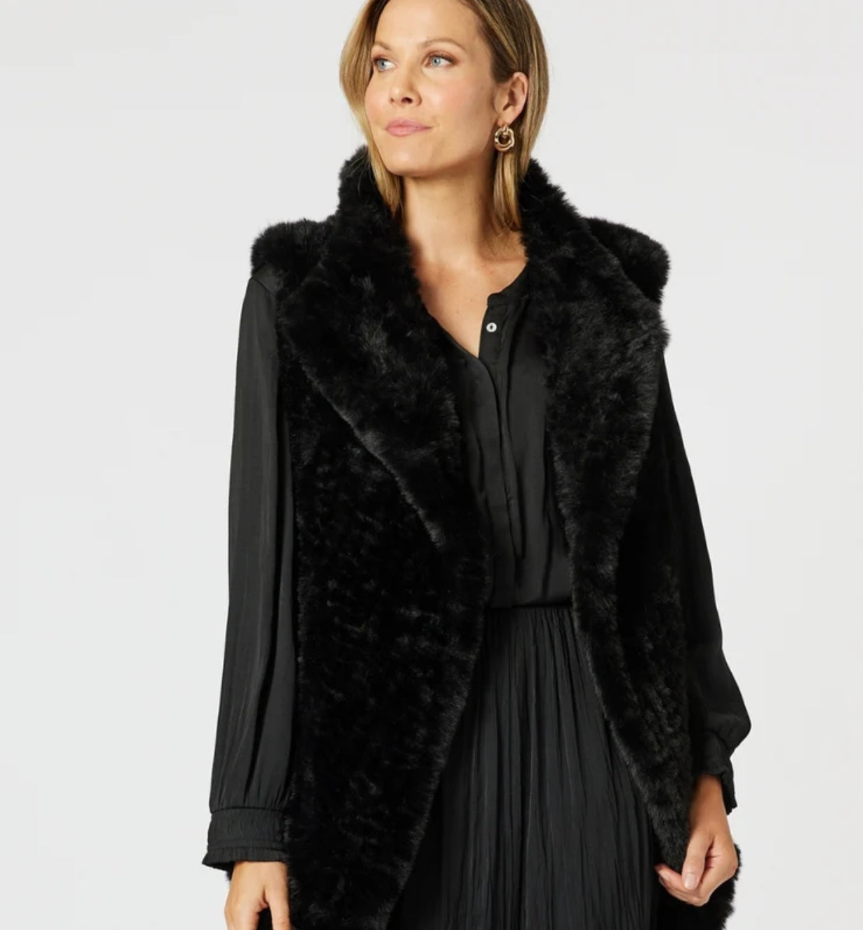 Minx Vest - Black