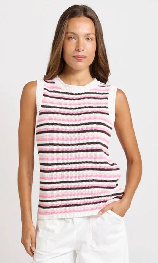 Ronnie Tank - Choc Pink