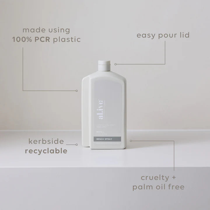 Alive Kitchen Bench Spray Refill - Lemon/Pomegranate