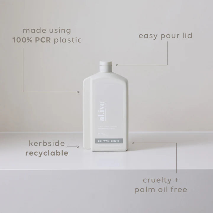 Al.ive Dishwashing Liquid Refill - Pomegranite/Lemon