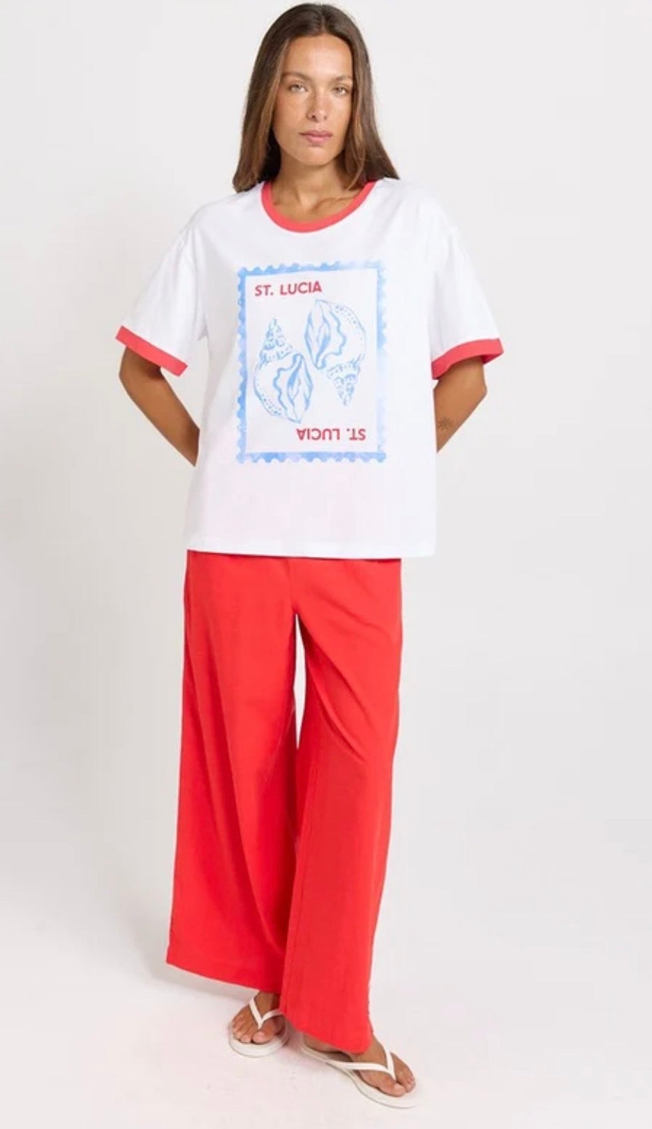 Relax Boxy Tee - St Lucia
