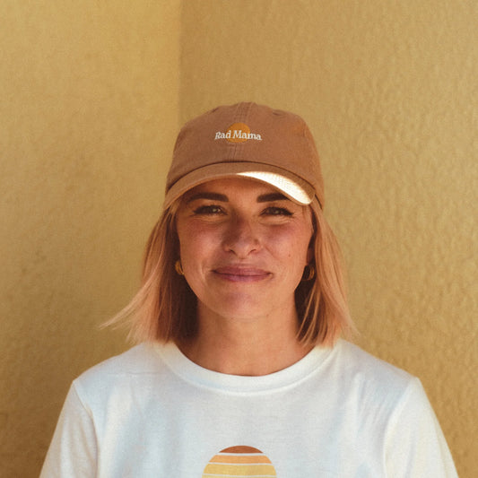Rad Mama Baseball Cord Cap - Desert Sand