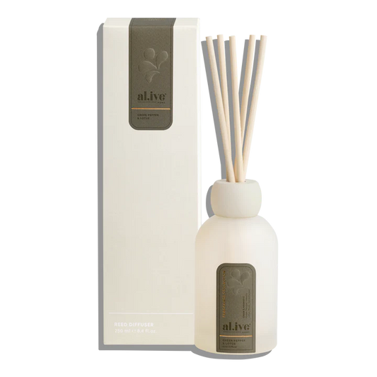 Al.ive Reed Diffuser - Green Pepper & Lotus