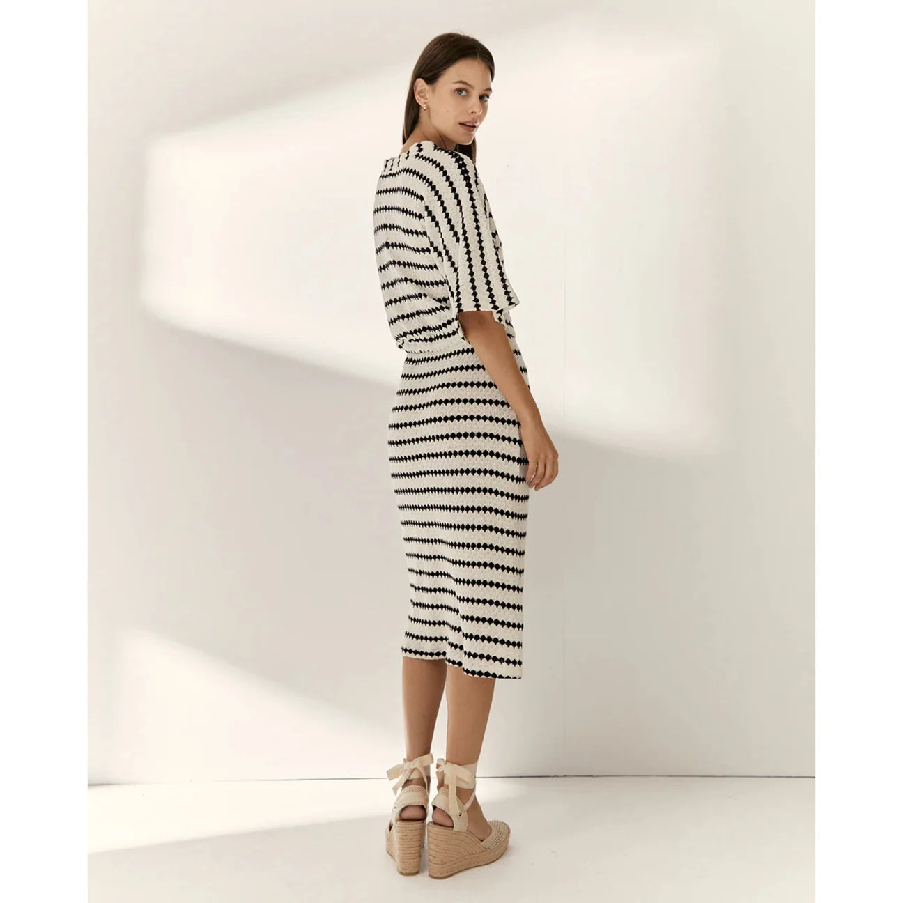 Paz Torras Jacquard Dress