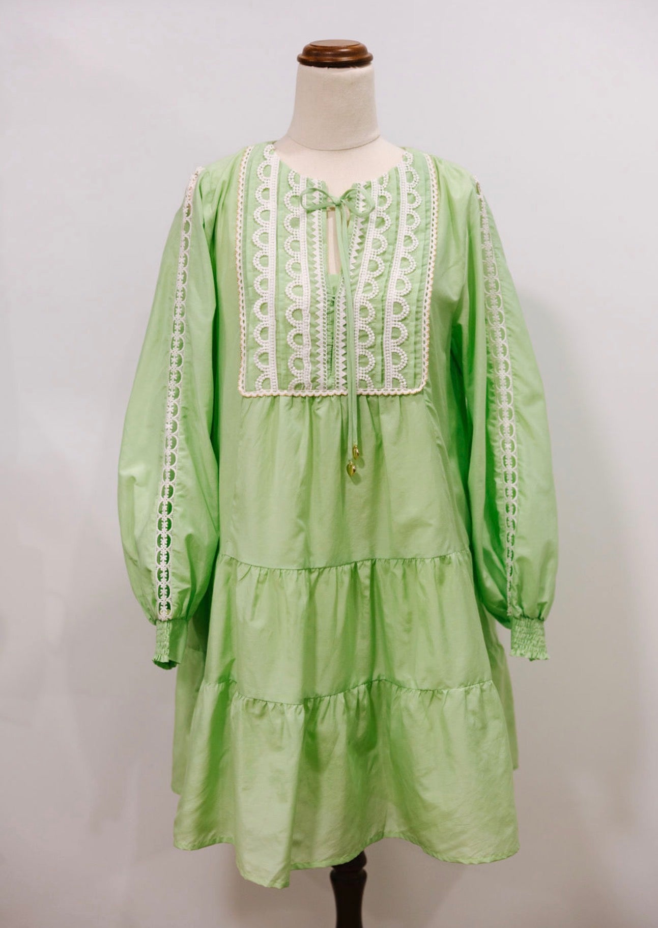 Emily Love Lock Reese Dress - Foam Green
