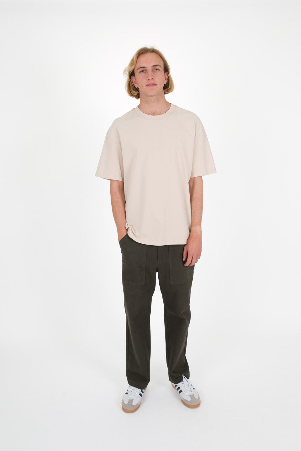 Frame Tee - Stone