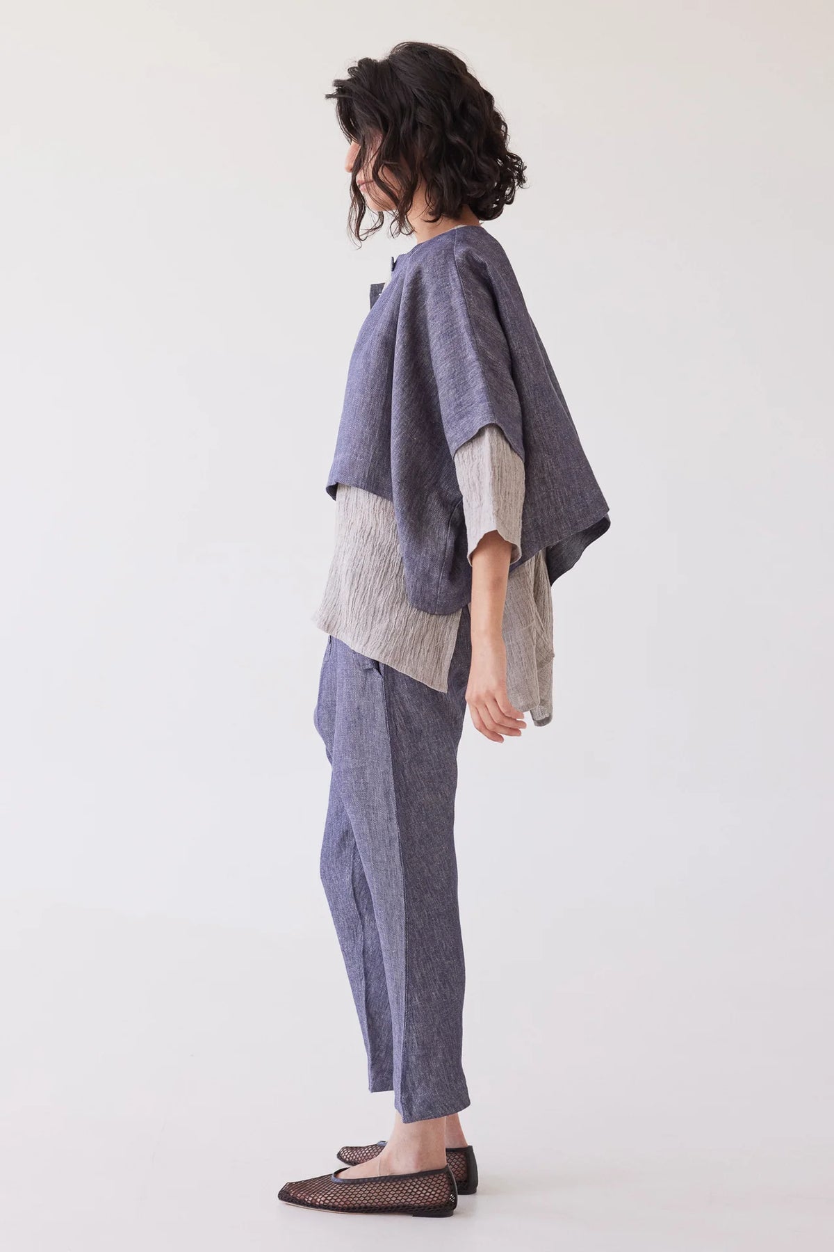 Eva’s Sunday - Tussie Capelet / Dusty Denim