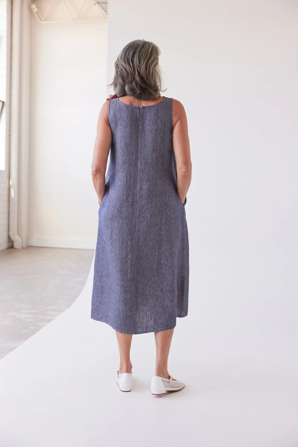 Eva’s Sunday Asher Dress - Dusty Denim