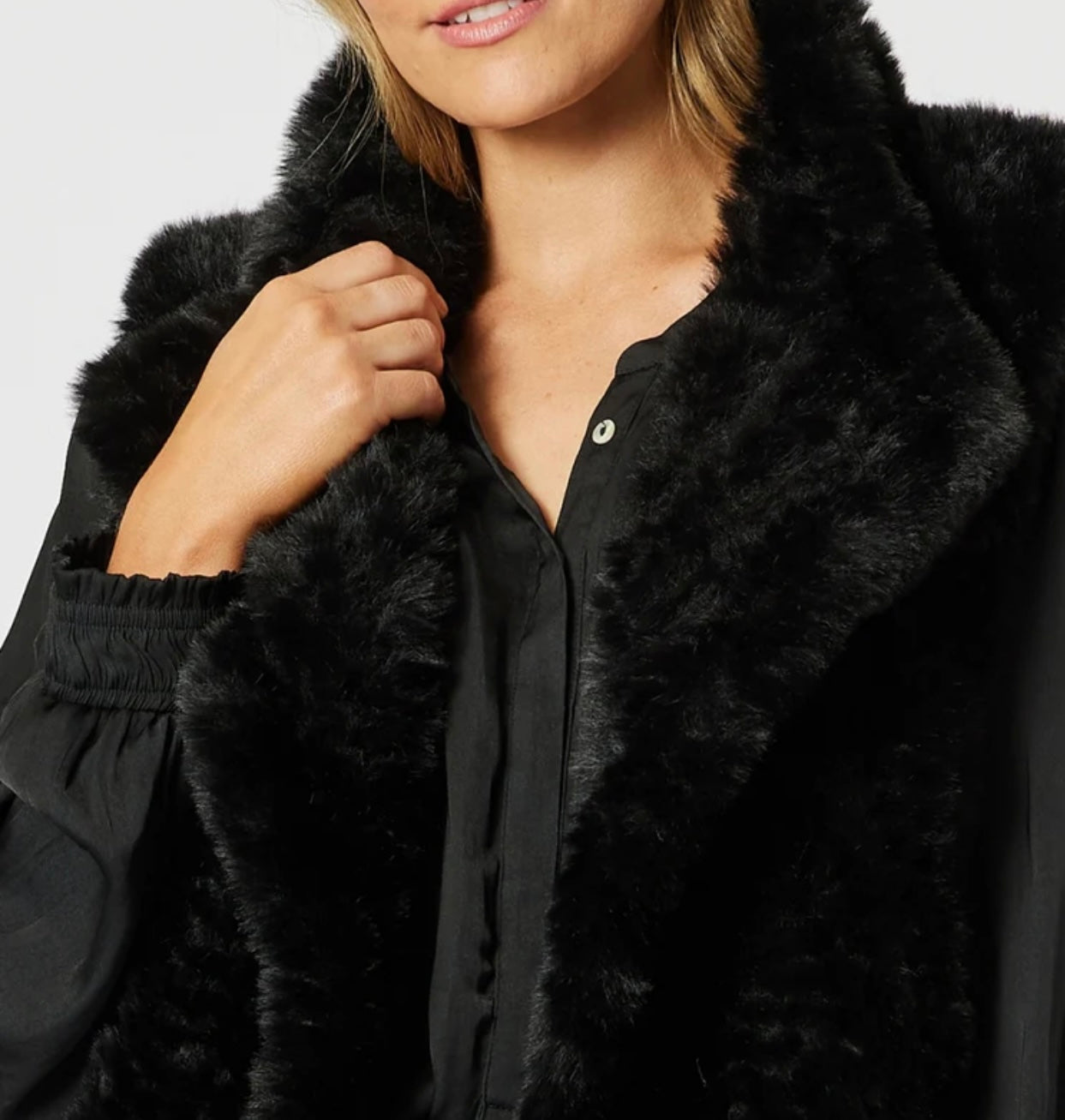 Minx Vest - Black