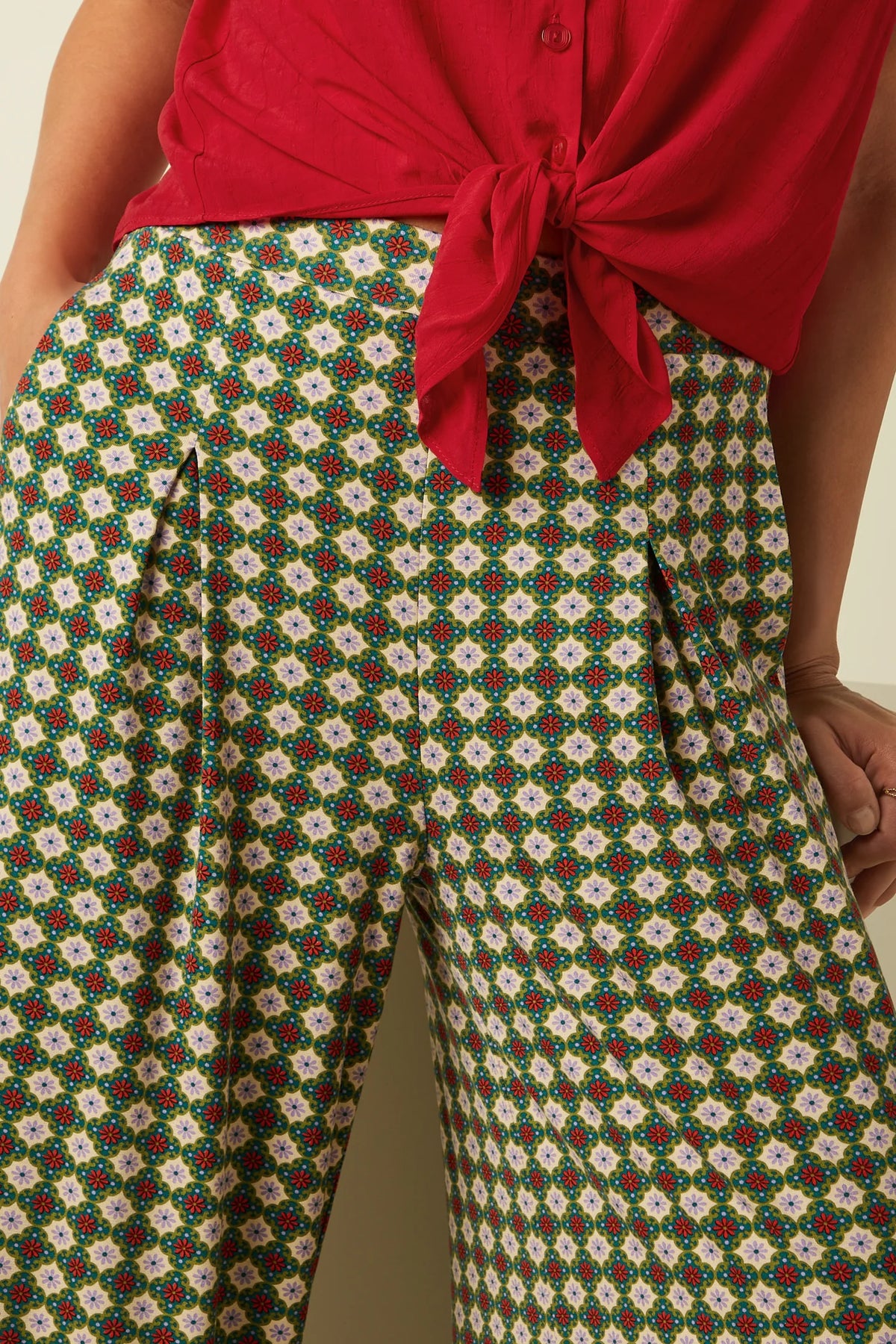King Louie - Antonia Pants Jade
