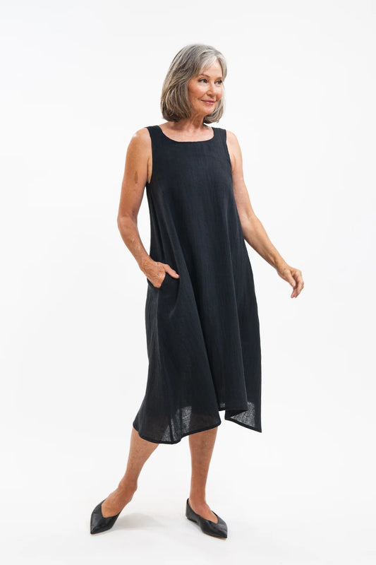 Eliza Dress- Black Crush