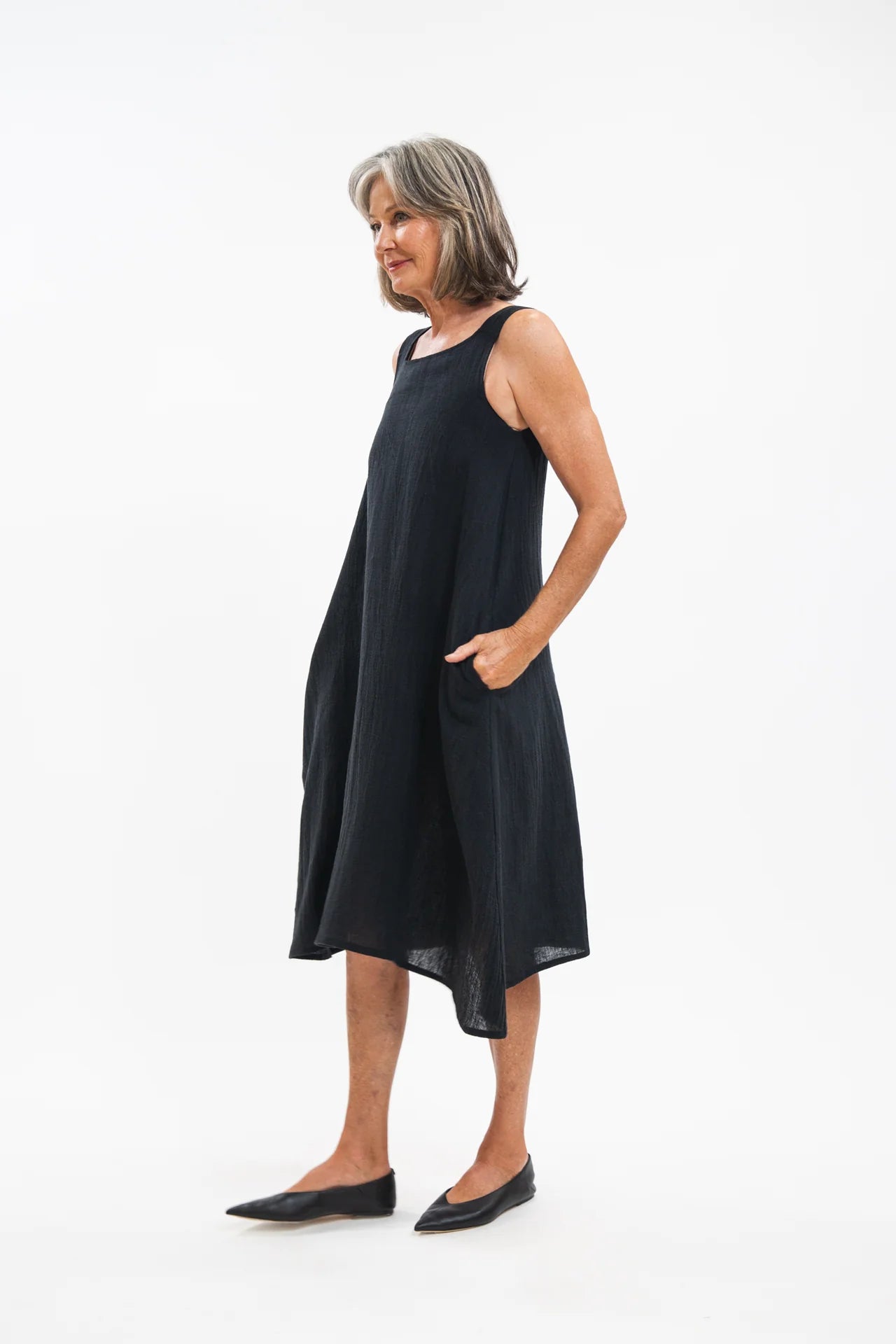 Eliza Dress- Black Crush