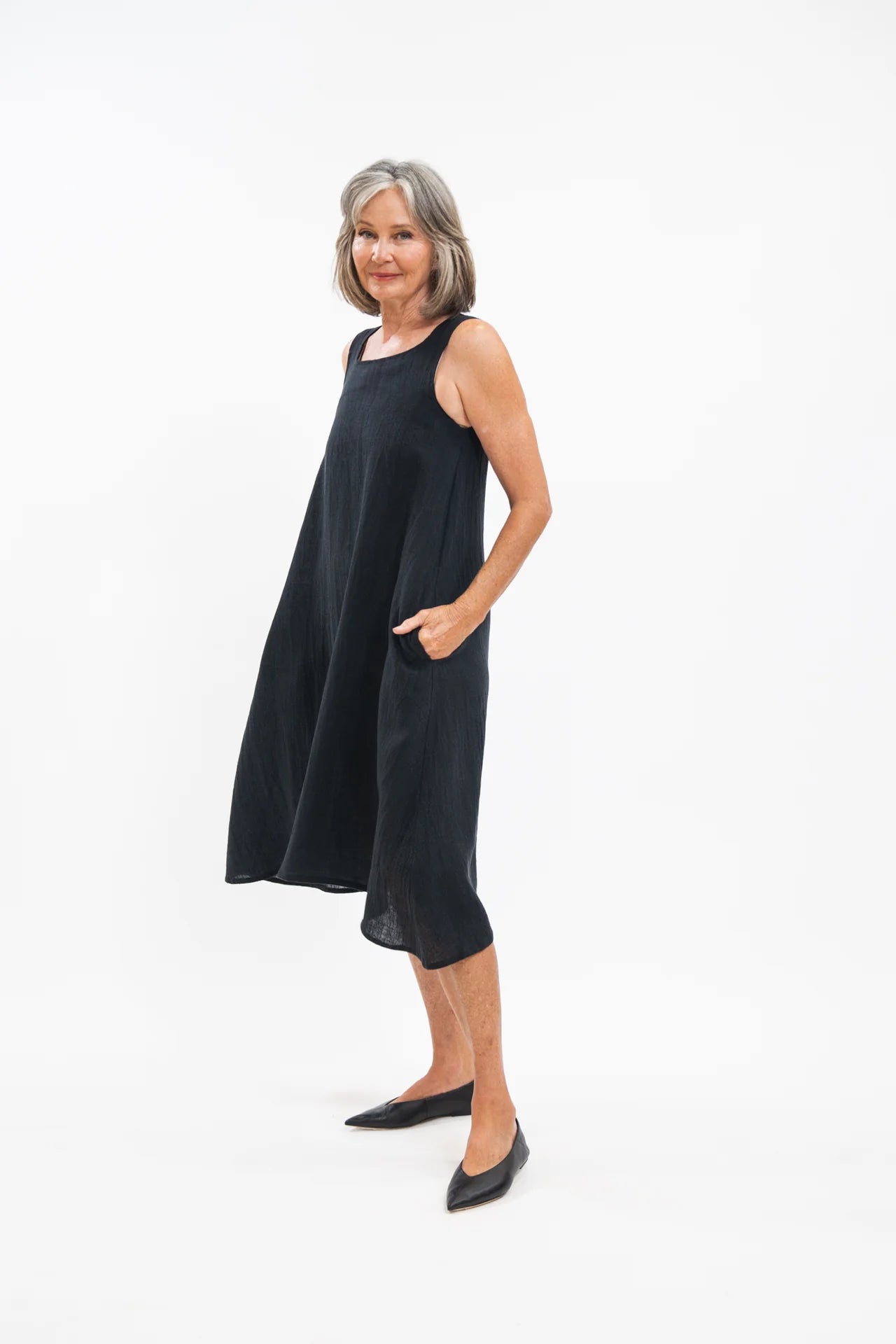 Eliza Dress- Black Crush