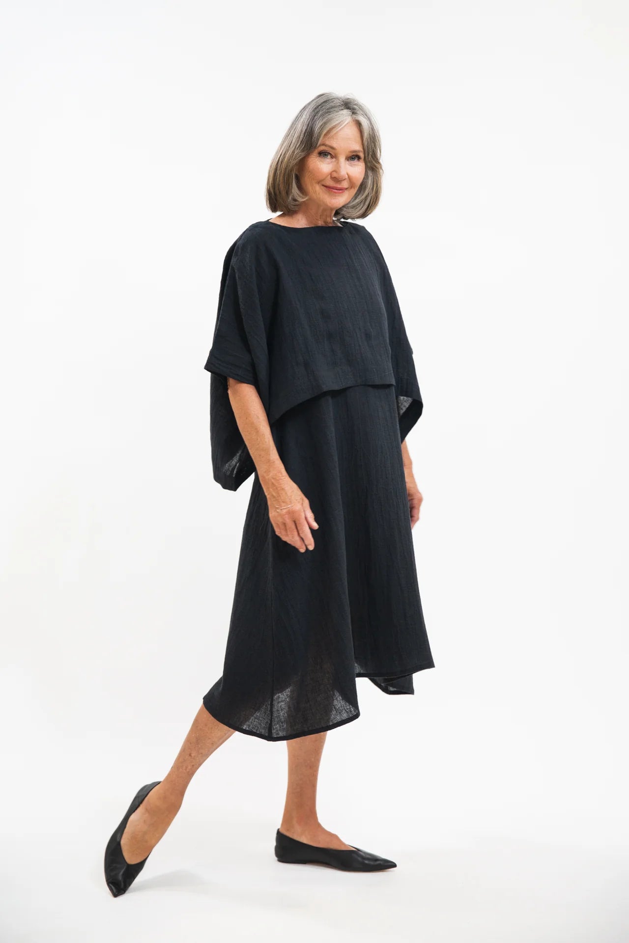 Eliza Dress- Black Crush