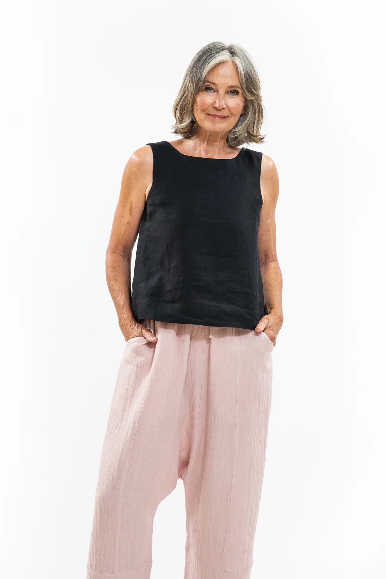 Ellis Shell Top - Black