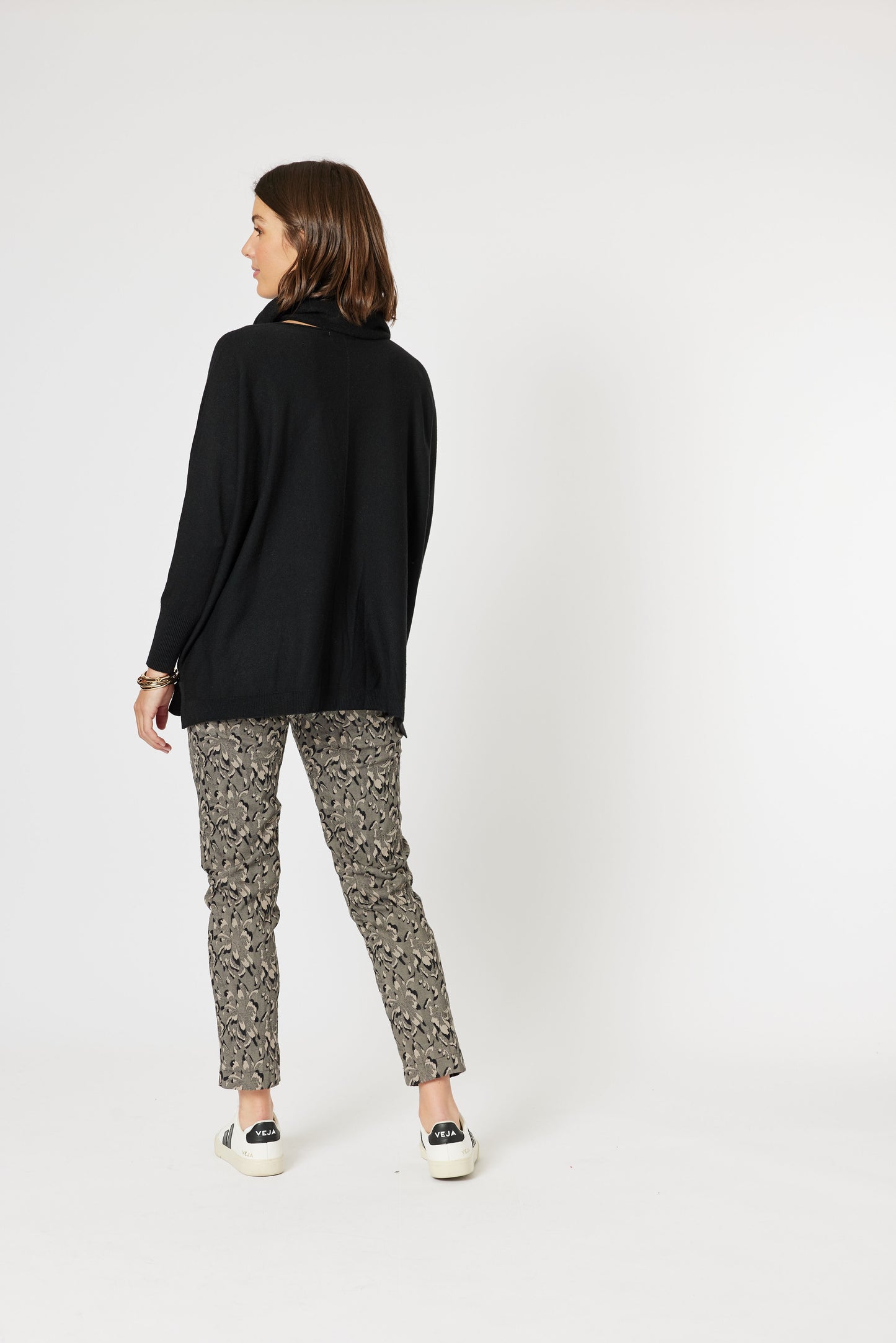 Remy Scarf Knit - Black
