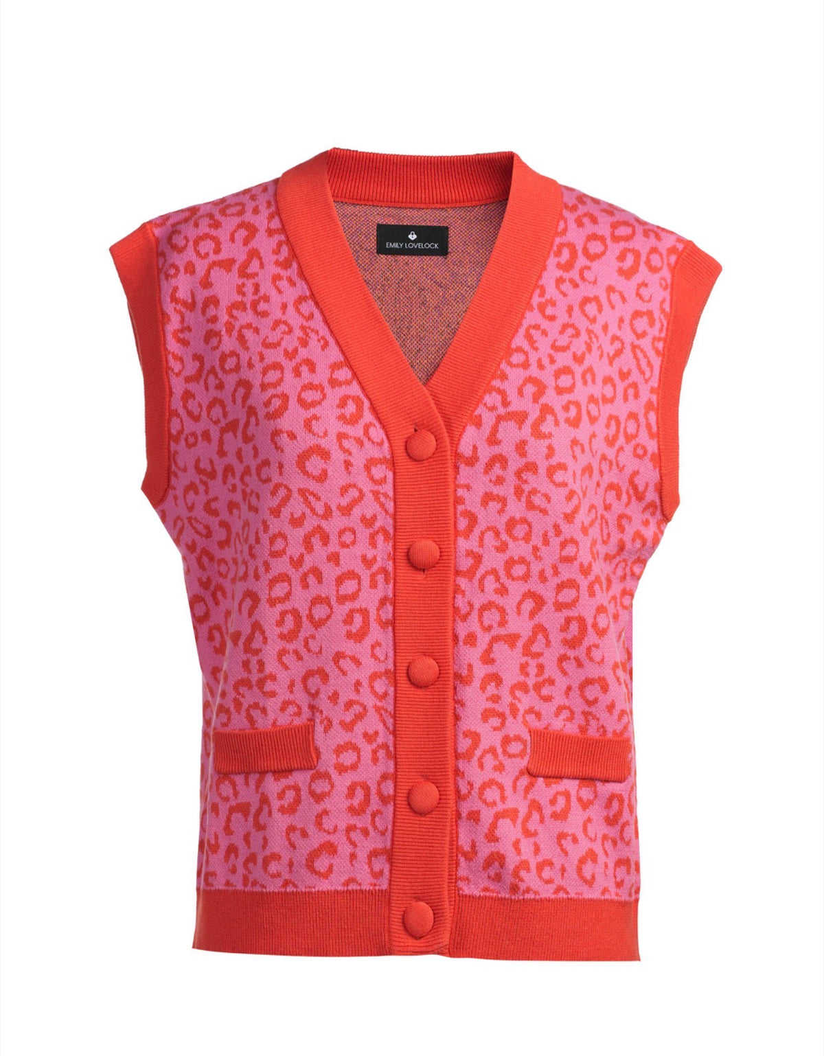 Emily Love Lock Nina Vest Thrift Pink