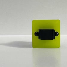 Frank Ideas Sqaure Ring- Green/Black