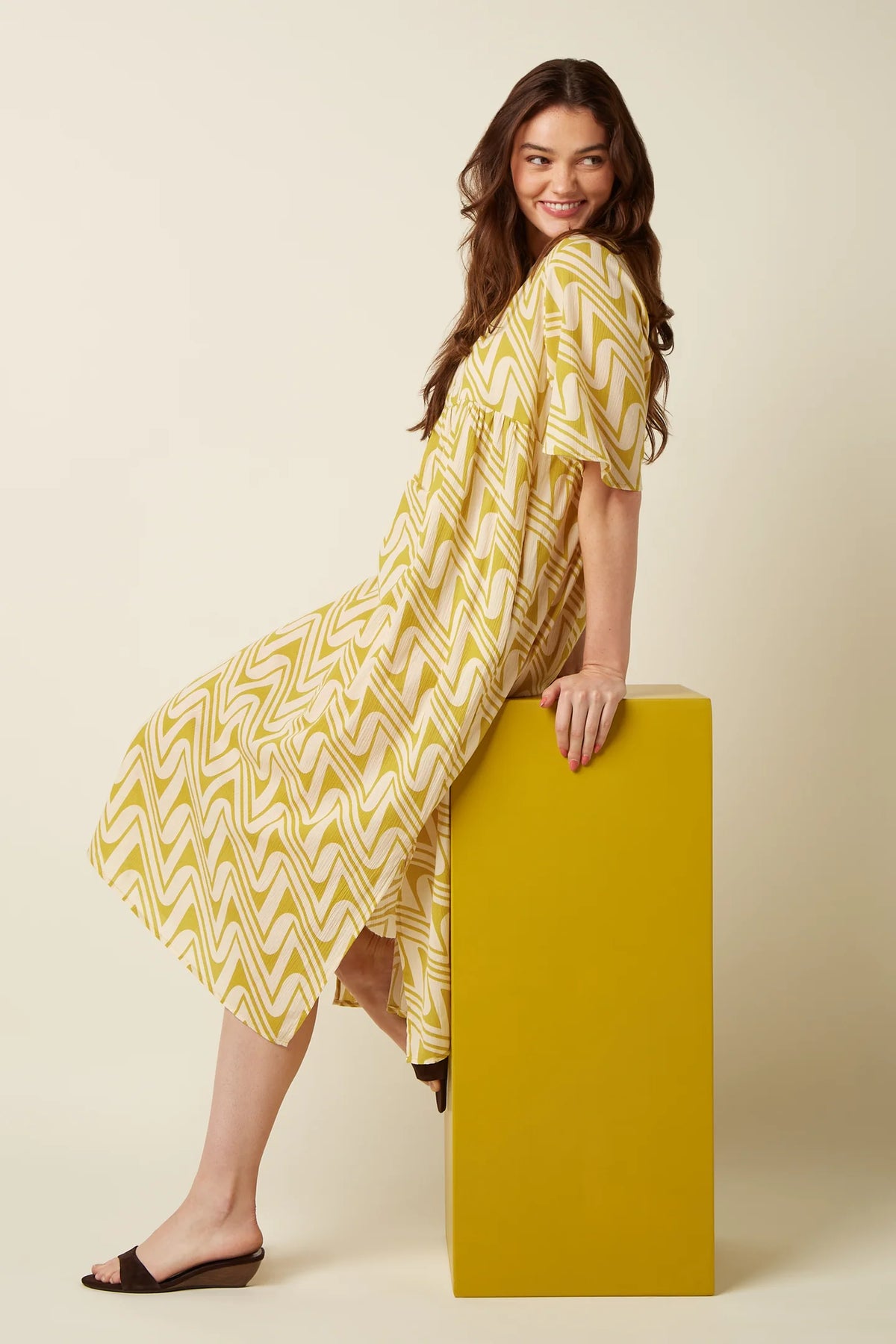 King Louie - Ivana Dress Spring Yellow