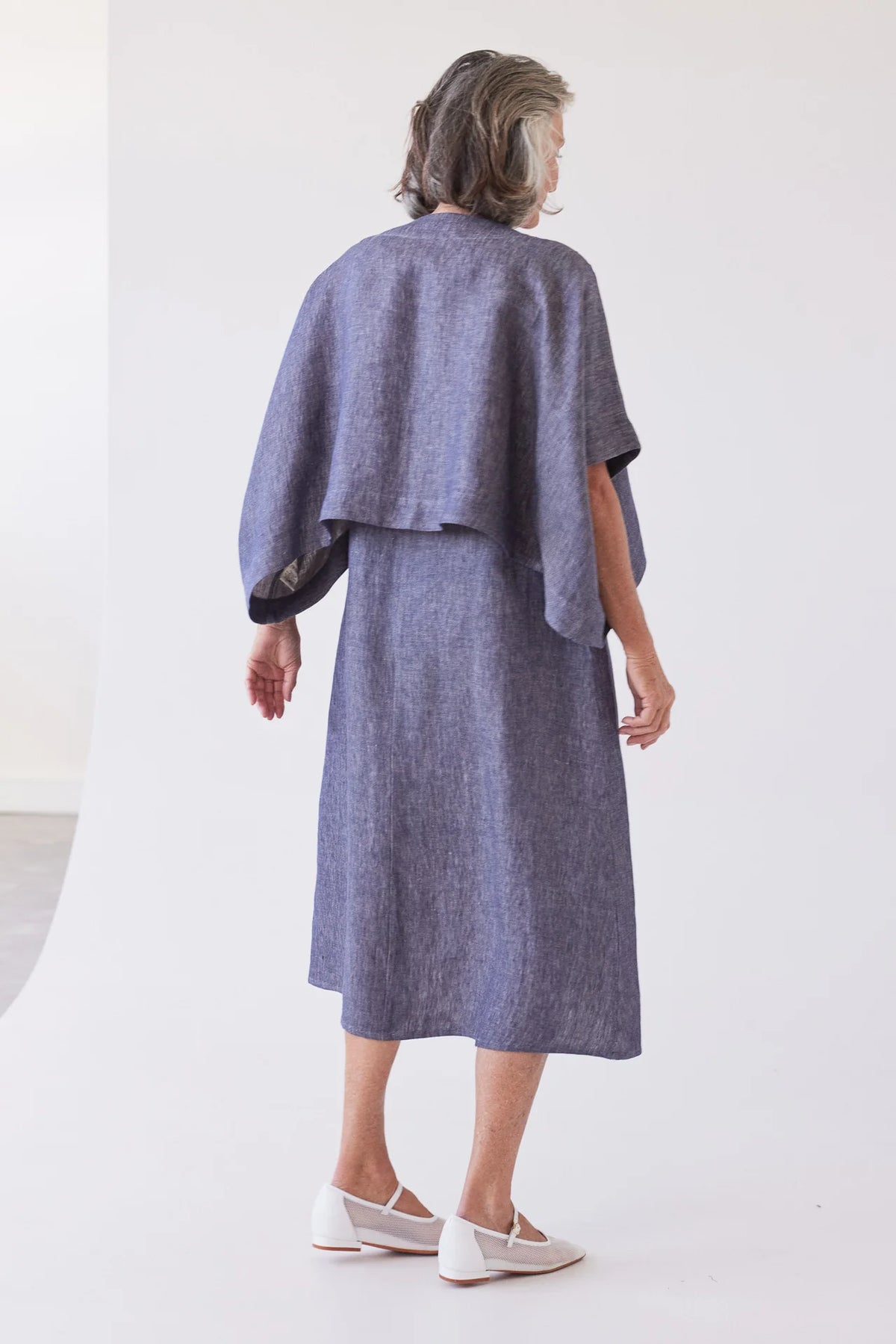 Eva’s Sunday - Tussie Capelet / Dusty Denim