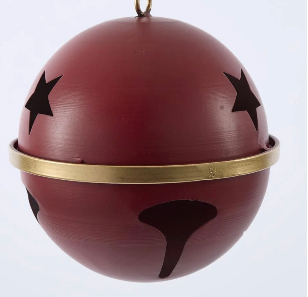Red Round Star Bell