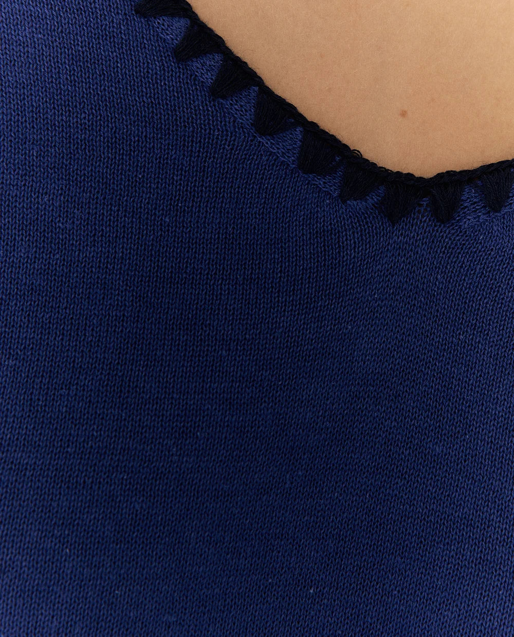 Paz Torras - Cobalt Knit Tshirt