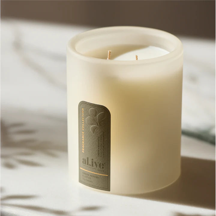 Green Pepper & Lotus Soy Candle