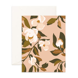 Fox & Fallow Greeting Card - Southern Magnolias