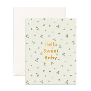 
            
                Load image into Gallery viewer, Fox &amp;amp; Fallow Greeting Card - Hello Sweet Baby
            
        