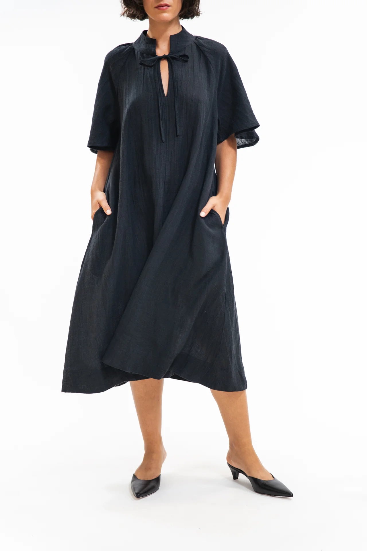 Gaynor Dress- Black Crush